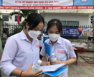 Quảng Nam: Thí sinh hào hứng với các môn thi tổ hợp