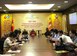 Nhiều hoạt động kỷ niệm 40 năm thành lập và Đại hội đại biểu Phật giáo Việt Nam TP.Hồ Chí Minh