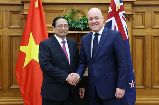 Quan hệ Đối tác chiến lược Việt Nam-New Zealand ngày càng phát triển sâu rộng