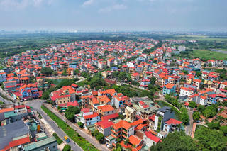 Ngắm huyện Gia Lâm từ trên cao trước ngày lên quận