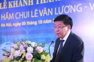 Hầm chui Lê Văn Lương - Vành đai 3 chính thức thông xe
