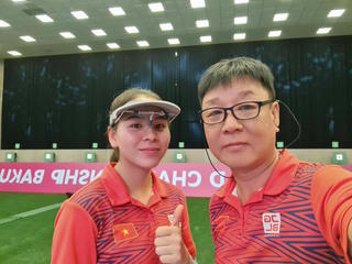 Xạ thủ Trịnh Thu Vinh giành tấm vé dự Olympic