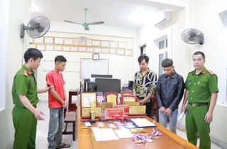Giả mạo lãnh đạo Công ty xổ số miền Bắc để lừa đảo chiếm đoạt tài sản