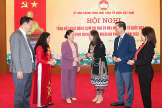 Tổng kết Cụm thi đua Mặt trận các tỉnh Trung du và miền núi phía Bắc năm 2023