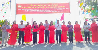 An Giang: Khánh thành công trình chào mừng Đại hội đại biểu MTTQ việt Nam tỉnh