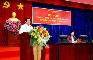 Ngành Tuyên giáo Bình Dương tổ chức hội nghị tổng kết năm 2022