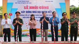 Mái ấm Đại đoàn kết trao tay người nghèo tại bản Pá Đông
