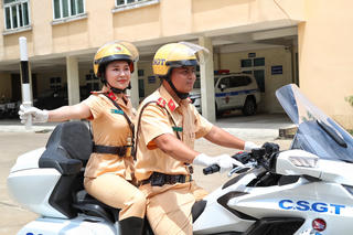 Cận cảnh 30 siêu mô tô phục vụ dẫn đoàn của Công an 11 tỉnh, thành phố