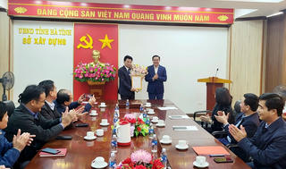 Hà Tĩnh có tân Giám đốc Sở Xây dựng