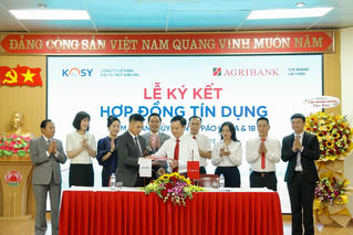 Ký kết hợp đồng tín dụng gần 600 tỷ đồng cho cụm dự án Thủy điện Tả Páo Hồ của Tập đoàn Kosy