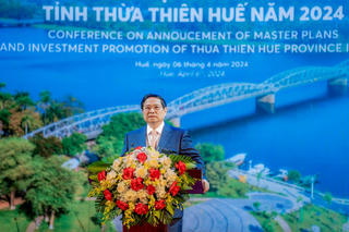 Thủ tướng dự Hội nghị công bố Quy hoạch tỉnh Thừa Thiên - Huế