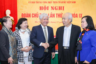 Khai mạc Hội nghị Đoàn Chủ tịch UBTƯ MTTQ Việt Nam lần thứ 15 khoá IX