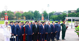 Lãnh đạo Đảng, Nhà nước viếng Chủ tịch Hồ Chí Minh nhân Ngày sinh của Người