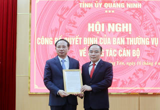 Cục Trưởng Cục Thuế làm Bí thư thị xã cửa ngõ tỉnh Quảng Ninh
