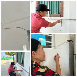 Thi công đại lộ, nhà dân nứt nẻ