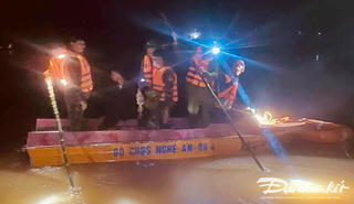 Vụ lật thuyền đánh cá khiến 3 bố con tử vong: Đã tìm thấy thi thể 2 người còn lại