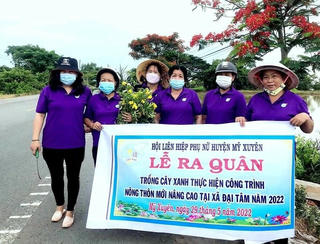 Điểm nhấn nông thôn kiểu mẫu ở Đại Tâm