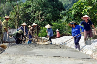 Nông thôn mới hướng đến sự hài lòng của người dân