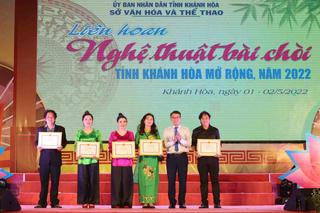 Khánh Hòa: Khai mạc liên hoan nghệ thuật bài chòi