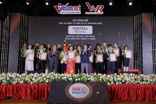  Một doanh nghiệp được vinh danh quán quân Top 10 Công ty uy tín ngành bán lẻ năm 2023