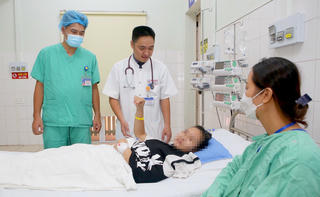 Kịp thời cứu sống bệnh nhi bị viêm cơ tim nguy kịch