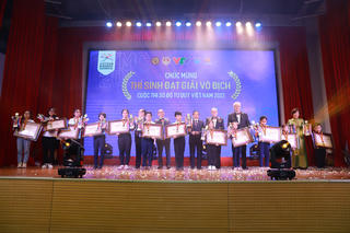 Trao giải cho những thí sinh xuất sắc Cuộc thi Sơ đồ tư duy Việt Nam