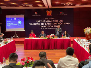 Trí tuệ nhân tạo AI và quản trị sáng tạo nội dung trong tòa soạn
