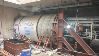 Robot triệu đô thi công hầm metro Nhổn - Ga Hà Nội đã đào được bao nhiêu mét?