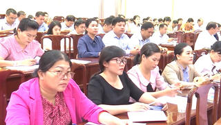Bình Dương: Tập huấn về công tác đại hội cho Mặt trận các cấp