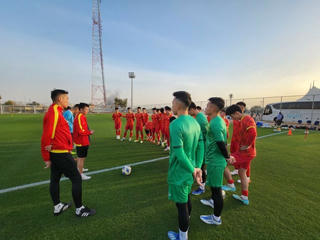 Ngày mai, ĐT U20 Việt Nam đấu giao hữu với U20 Saudi Arabi