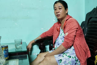 Nước mắt nơi làng chài ven biển 