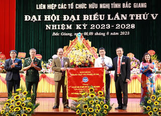 Ông Trần Công Thắng tiếp tục giữ chức Chủ tịch Liên hiệp Các tổ chức hữu nghị tỉnh Bắc Giang