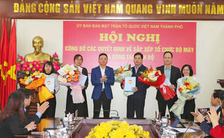 Mặt trận Tổ quốc Việt Nam TP Hải Phòng sắp xếp, tinh gọn bộ máy