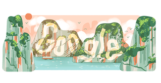 Trang chủ Google vinh danh vịnh Hạ Long