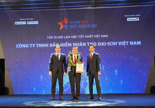 Dai-ichi Life Việt Nam được vinh danh trong Top 4 nơi làm việc tốt nhất Việt Nam – Ngành Bảo hiểm