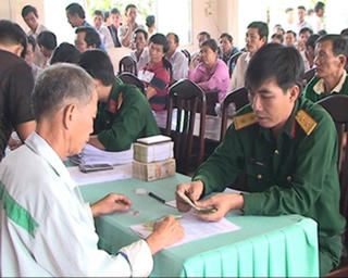Tăng mức trợ cấp hàng tháng đối với quân nhân đã phục viên, xuất ngũ, thôi việc