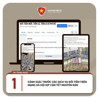 Cảnh giác khi đổi tiền lẻ, tiền mới dịp cuối năm trên mạng