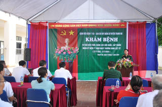 Thanh Oai, Hà Nội: Khám bệnh, tư vấn sức khỏe, cấp thuốc cho đối tượng chính sách