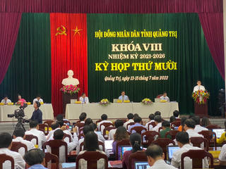 Quảng Trị: Khai mạc kỳ họp thứ 10, HĐND tỉnh khóa VIII