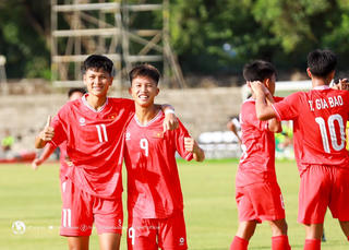 Giải U16 Đông Nam Á 2024: U16 Việt Nam thắng đậm trận ra quân