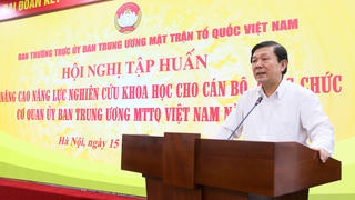 Nâng cao năng lực nghiên cứu khoa học