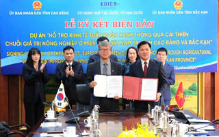 Hỗ trợ kinh tế tuần hoàn xanh cho tỉnh Cao Bằng và Bắc Kạn
