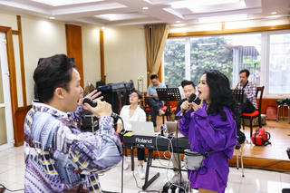 Thanh Lam, Hà Trần mặc cực nổi khi tập hát cùng Tùng Dương