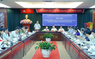 TP HCM không tiếp khách, nhận hoa dịp truyền thống ngành Tuyên giáo của Đảng