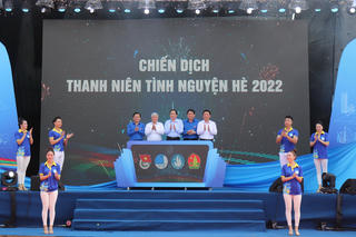 Khởi động chiến dịch Thanh niên tình nguyện hè 2022