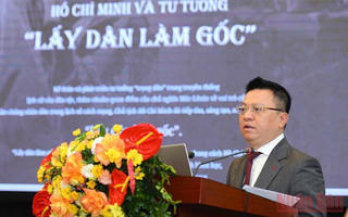 Khai trương Trang thông tin Hồ Chí Minh và tư tưởng 'lấy dân làm gốc'