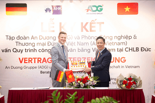Tập đoàn An Dương ký kết hợp tác với Phòng Công nghiệp và Thương mại Đức tại Việt Nam
