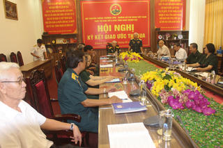 Hội Truyền thống Trường Sơn Đường Hồ Chí Minh Việt Nam ký kết giao ứơc thi đua năm 2023