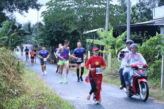 Giải Marathon Quốc tế “Vietcombank Mekong Delta” - Hậu Giang năm 2023 thu hút hơn 9.000 vận động viên