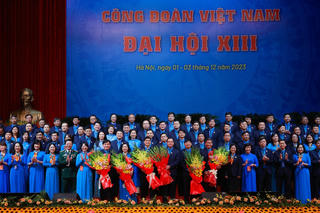 Bế mạc Đại hội XIII Công đoàn Việt Nam